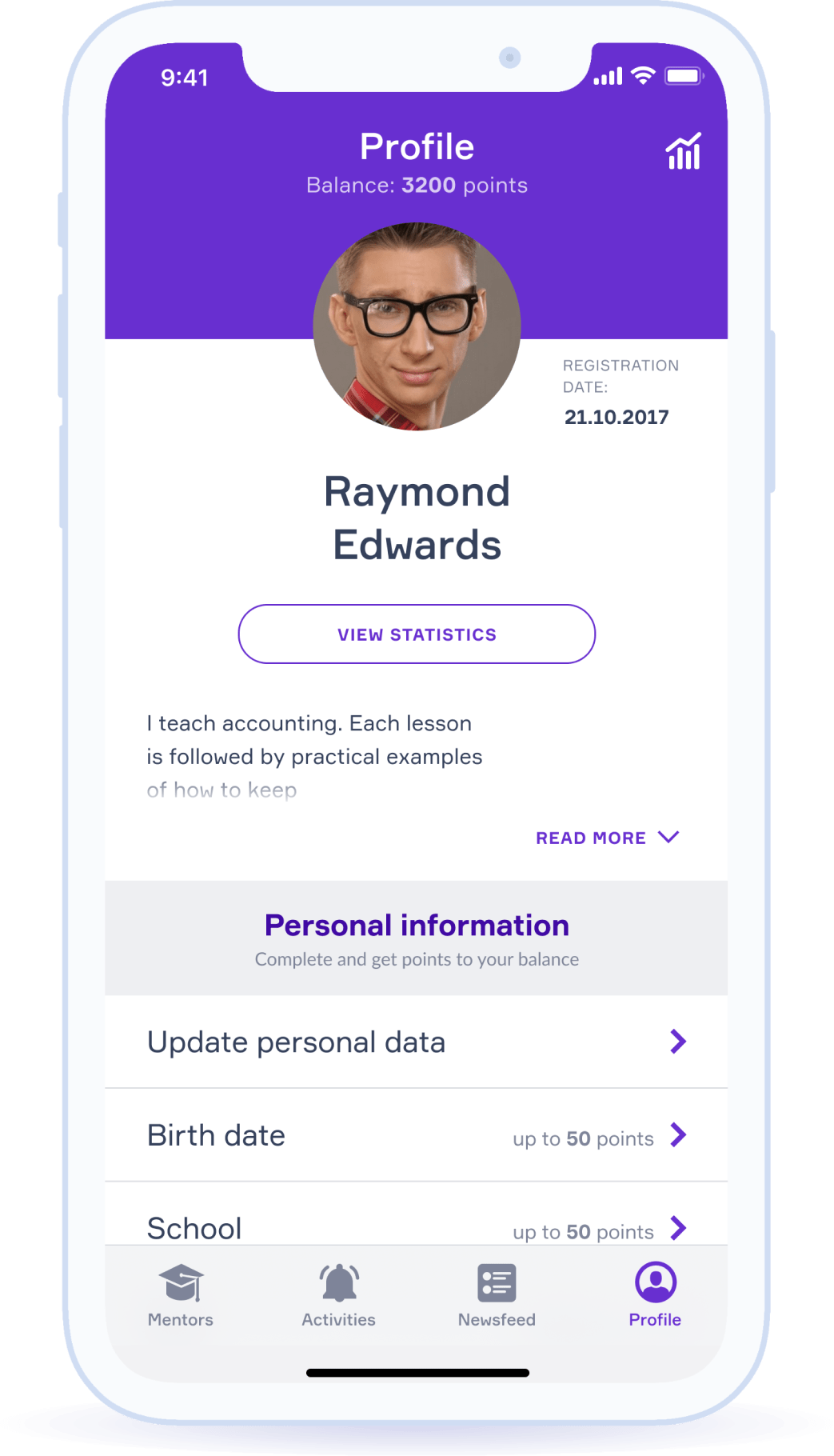Registration and authorization