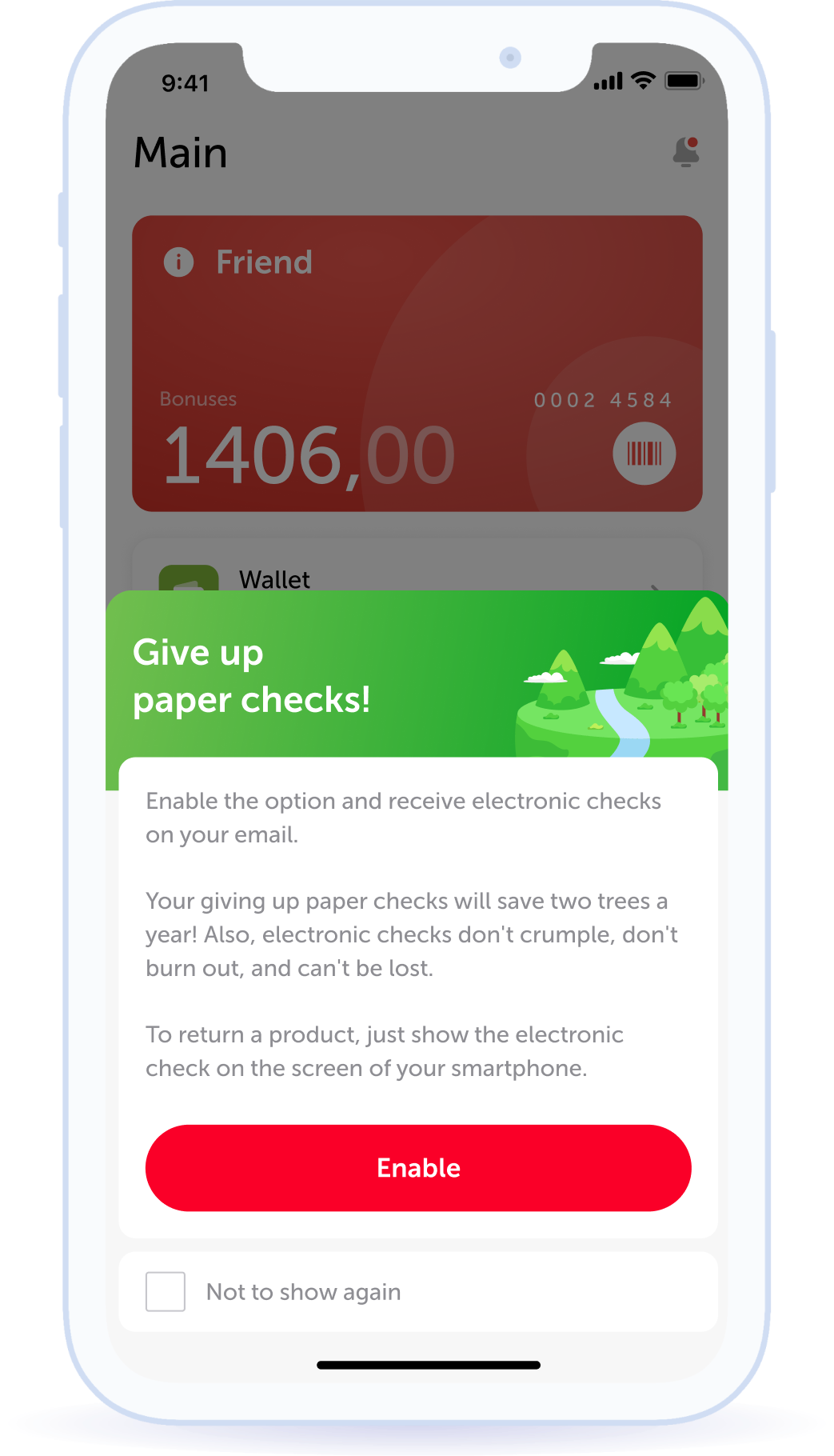 Automatic receipt of electronic receipts
