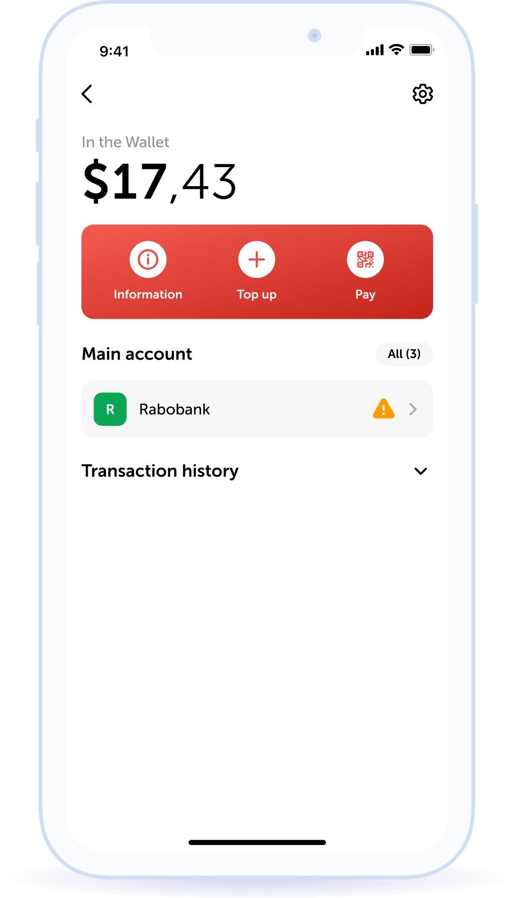 KD Pay wallet: payment for orders via SBP