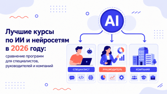 Топ курсов по ИИ и нейросетям для бизнеса, сотрудников и руководителей